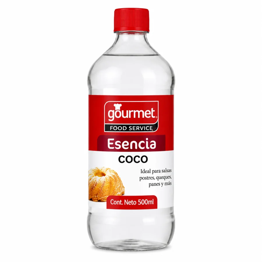 esencia de coco gourmet 500ml
