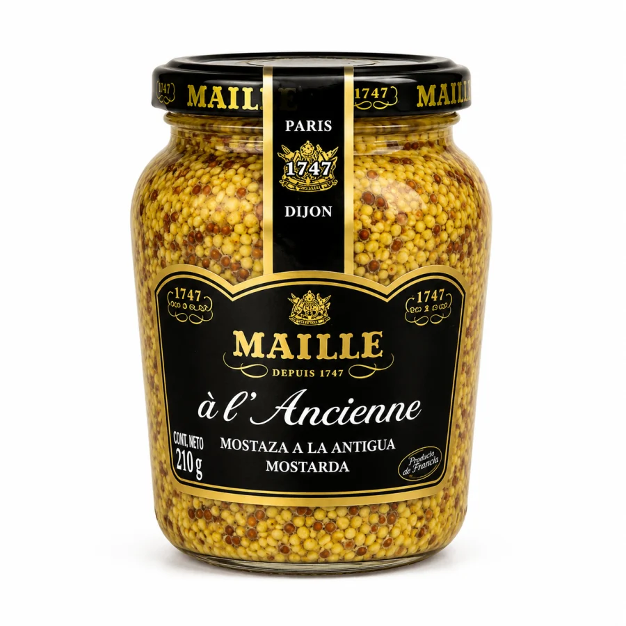 mostaza antigua maille 210grs