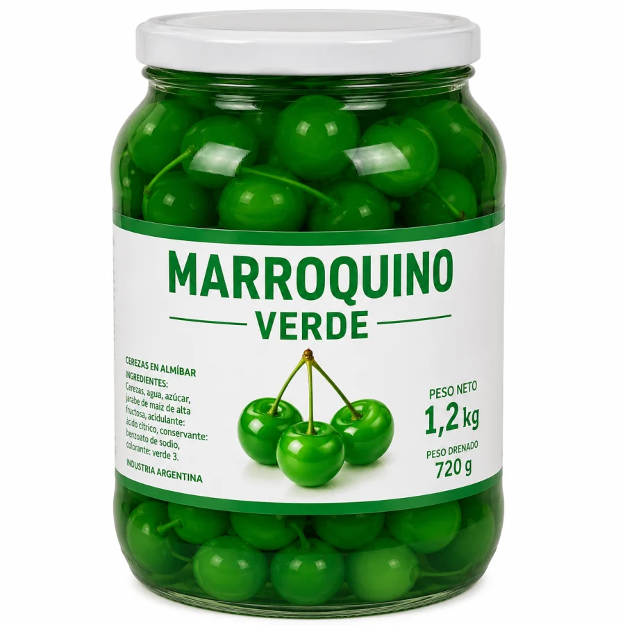marrosquino verde 1,2kg