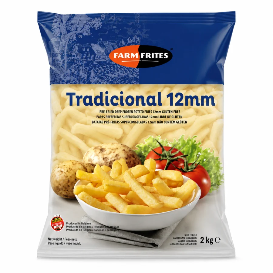 Caja Papa Pre-Frita 12mm ( 6u x 2kg )